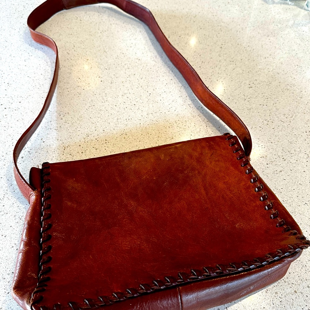 Vintage Harold's Leather Bag, 1970s style